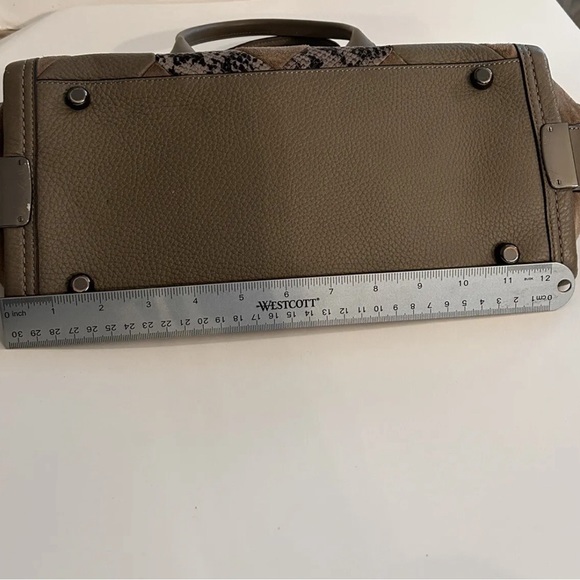 COACH Swagger Blake Patchwork Leather Satchel - Picture 3 of 15